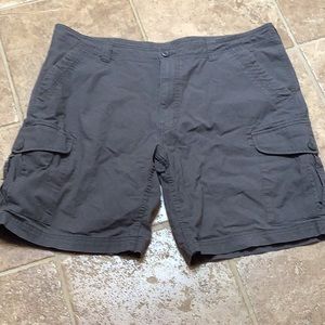 Patagonia Mens Organic Cotton Green Khaki Cargo Shorts Size 38